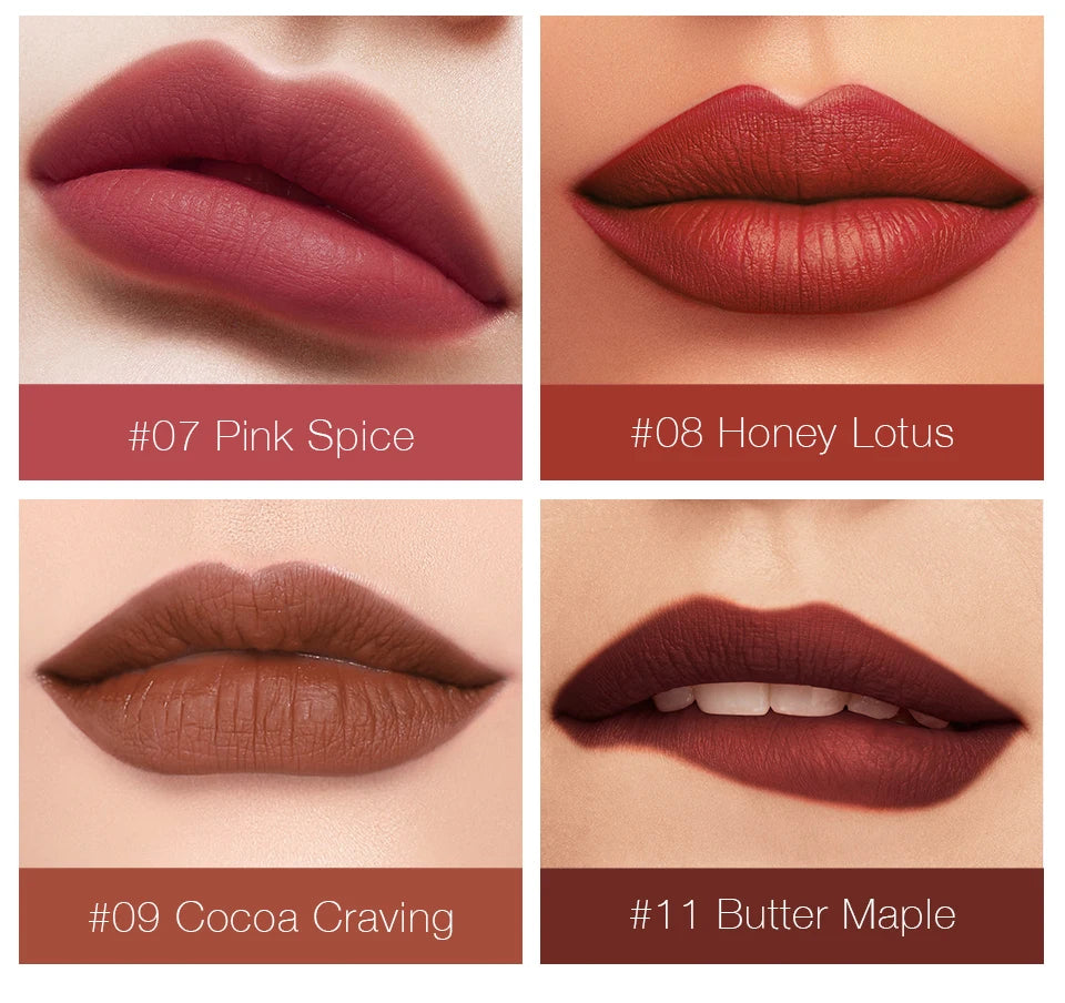 O.TWO.O Honey Whisper Velvet Matte Lip Gloss