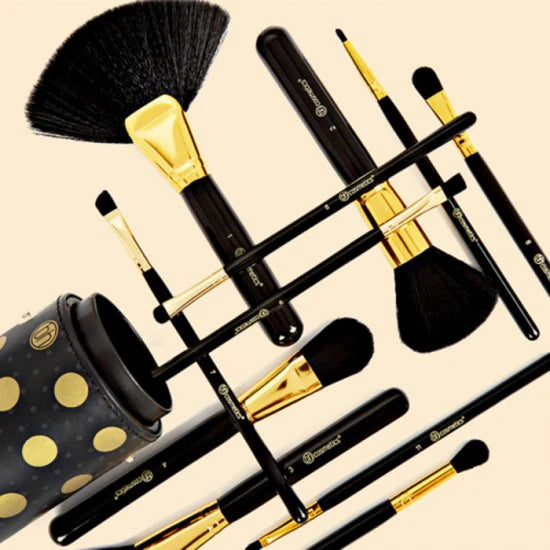 Black Dots - 11 Pieces Brush Set