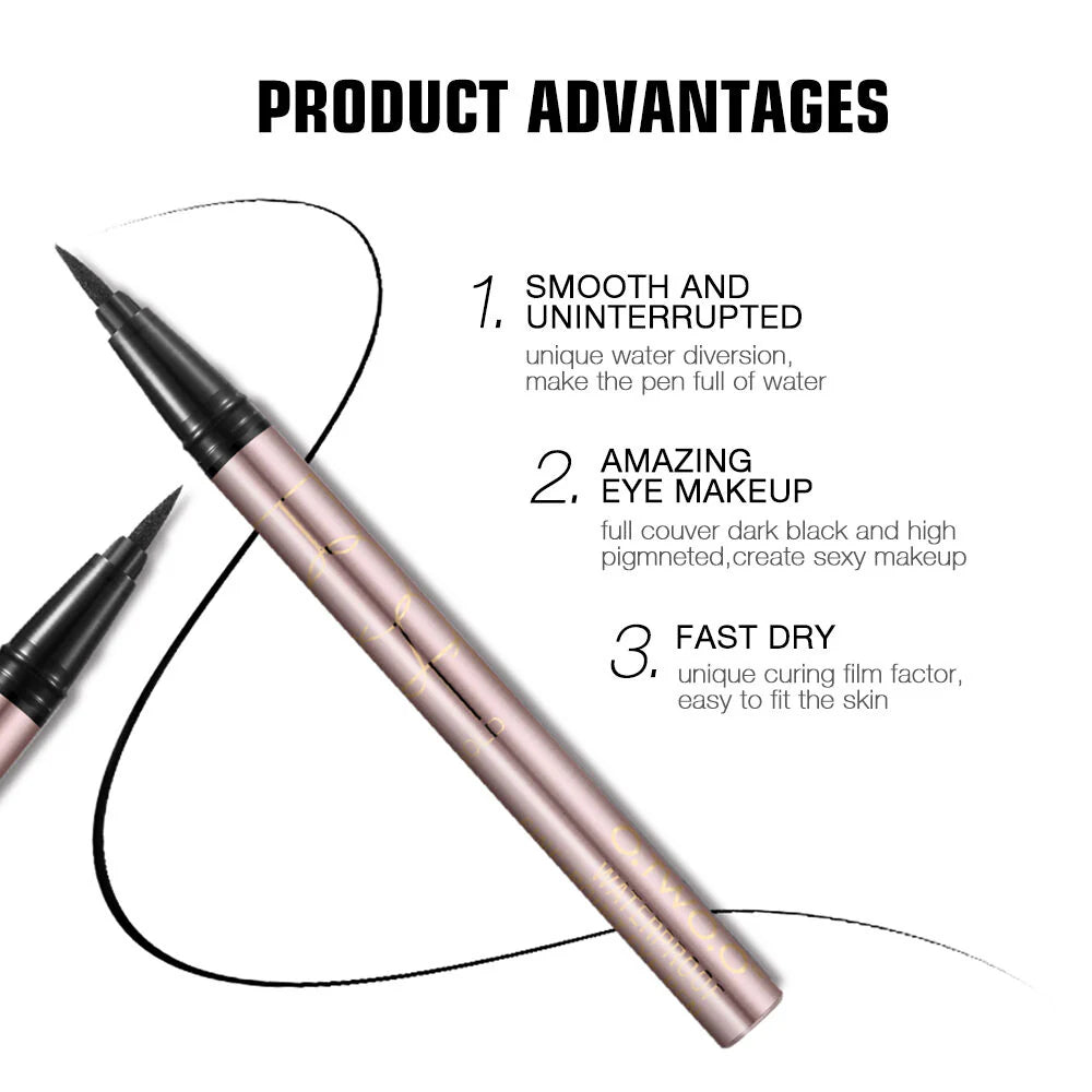 O.Two.O Rose Gold Waterproof Liquid Eyeliner