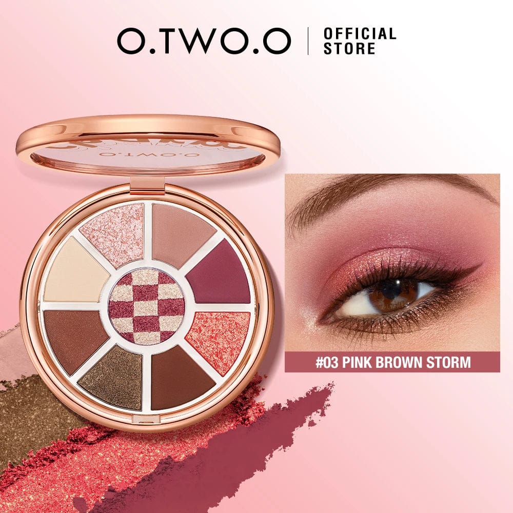 O.TWO.O Love Mark 9 Color Eye Shadow Palette