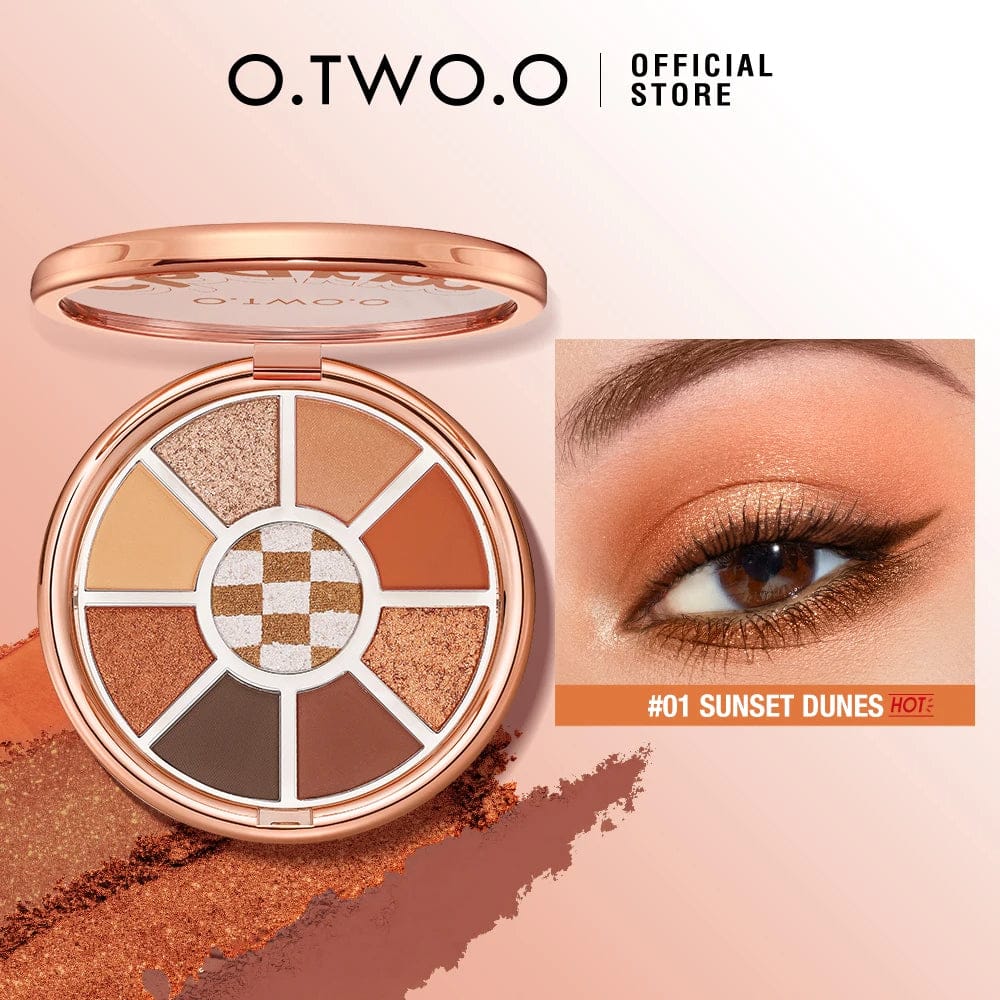 O.TWO.O Love Mark 9 Color Eye Shadow Palette