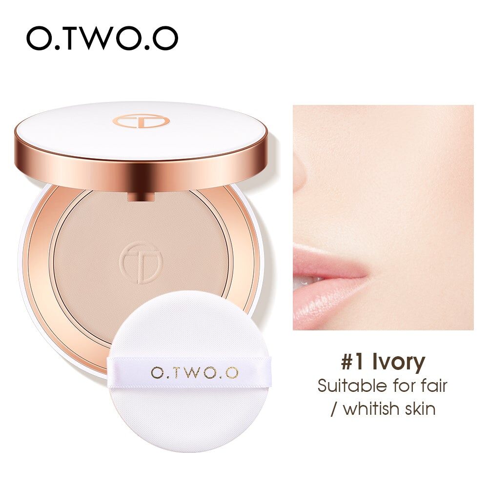 O.TWO.O 3 Colors Invisible Pores Face Makeup/Setting Powder