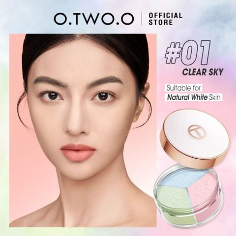 O.TWO.O 3-In-1 Oil Control Loose Powder