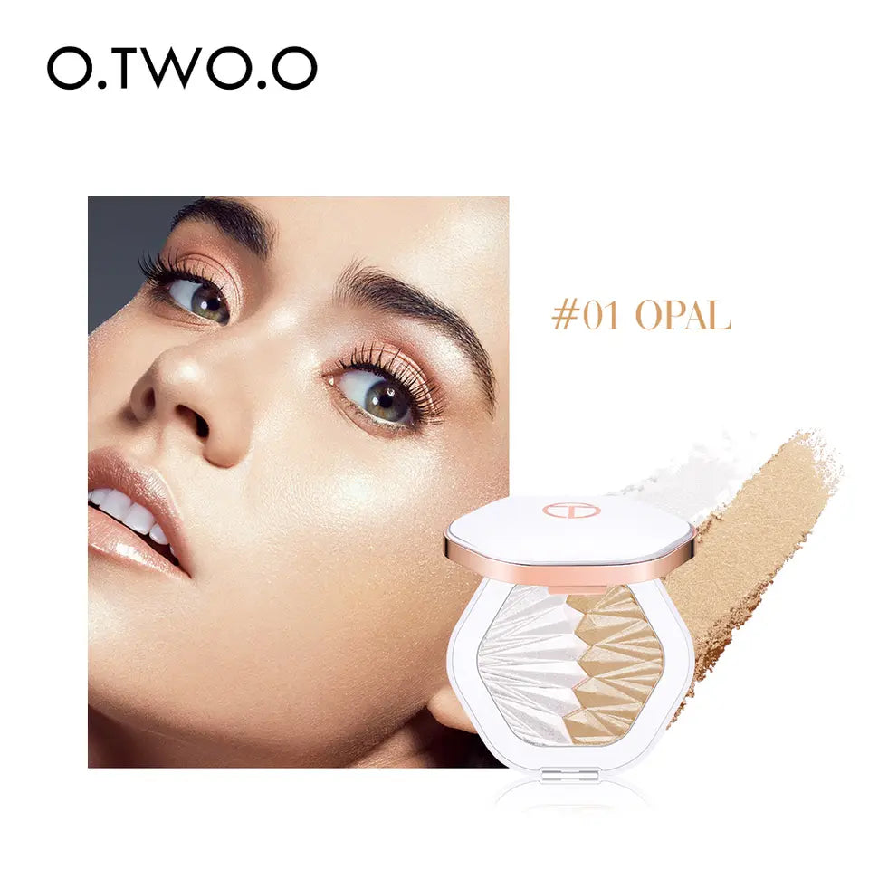 O.TWO. O Makeup 2 in 1 Highlighter Palette