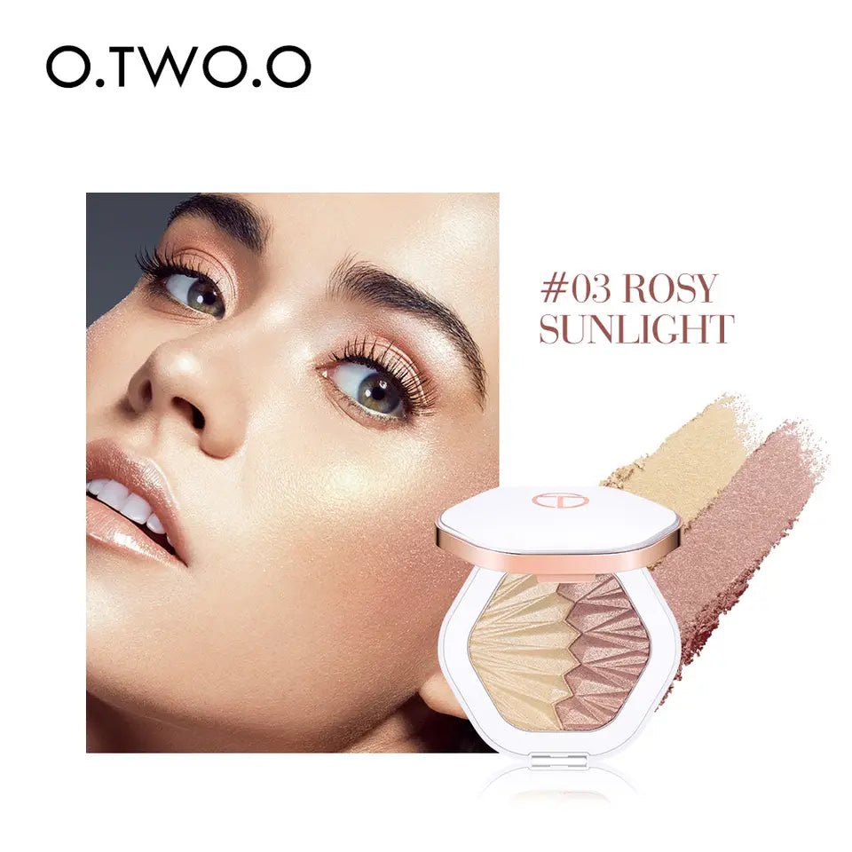 O.TWO. O Makeup 2 in 1 Highlighter Palette