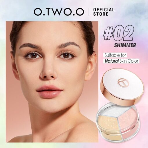 O.TWO.O 3-In-1 Oil Control Loose Powder