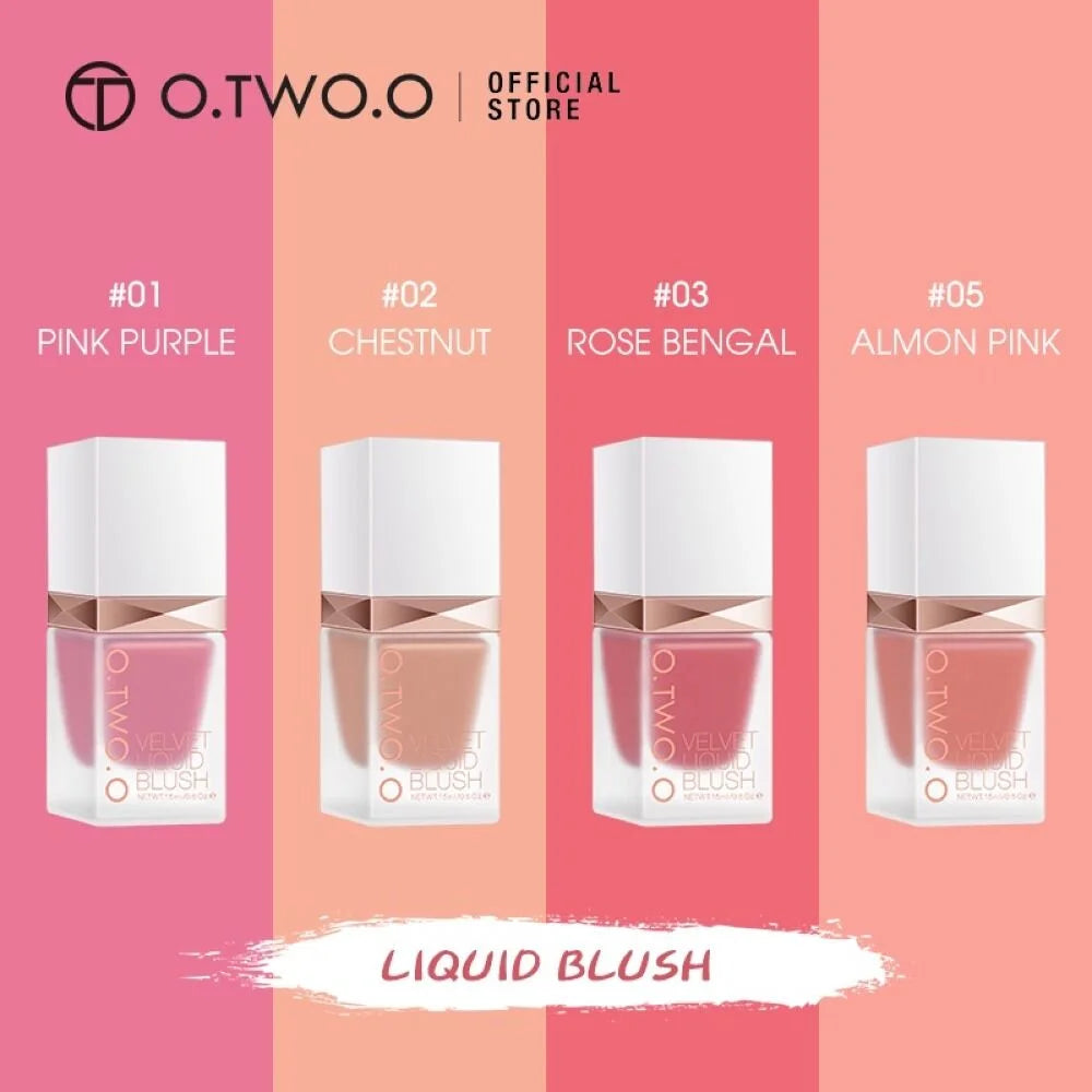 O.TWO.O Velvet Liquid Blush