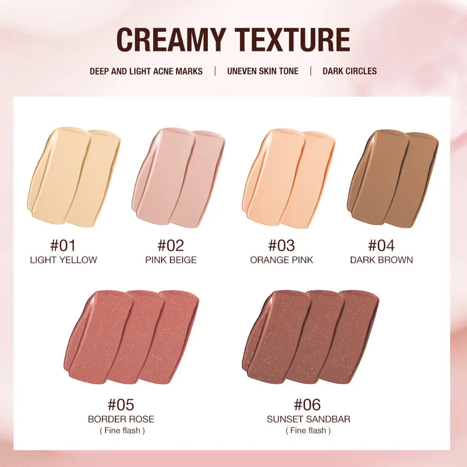 O.TWO.O concealer palette 6 IN 1