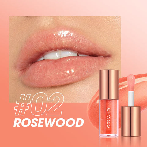 O.TWO.O Crystal Shiny Deeply Hydrates Repair Lip Oil For Dry Lips