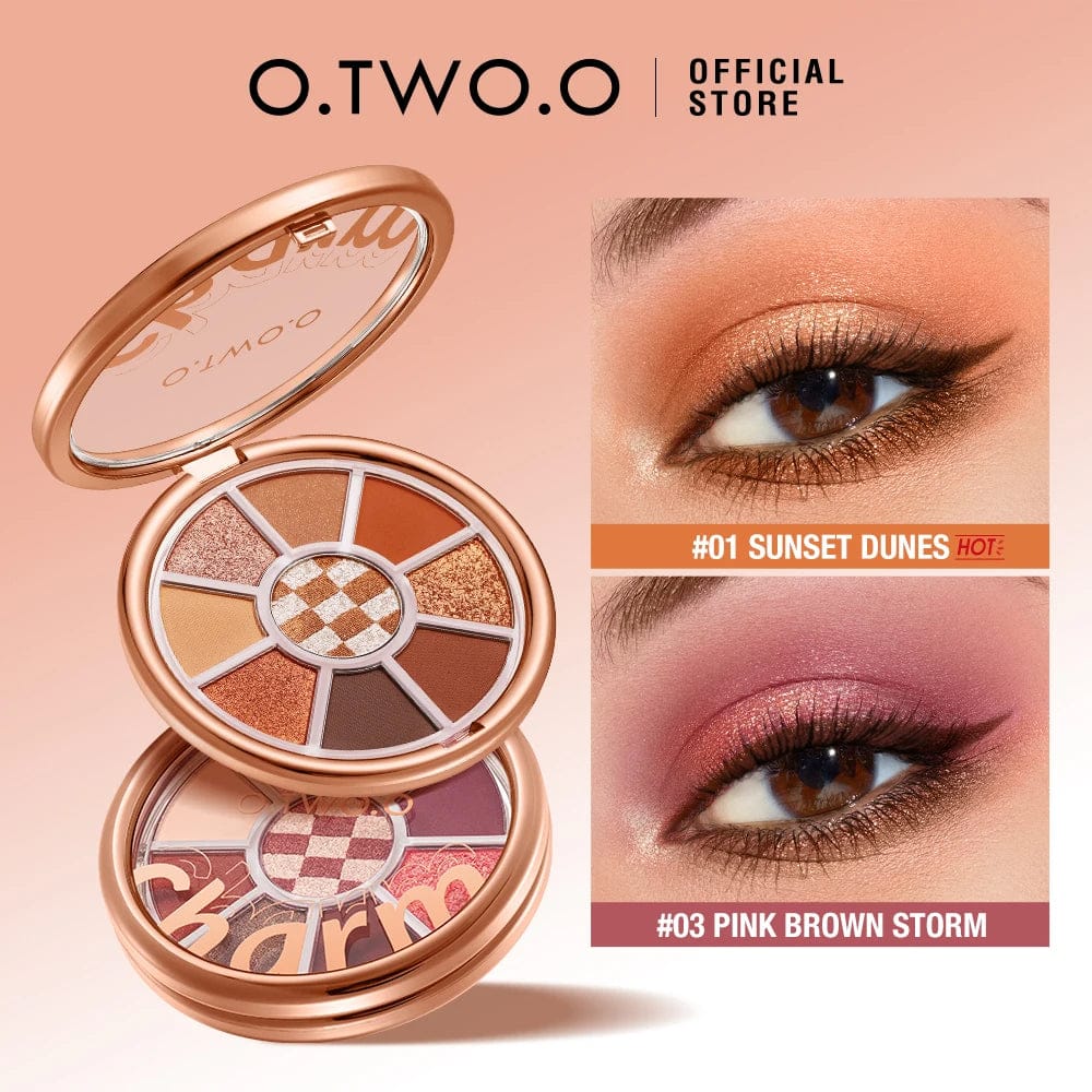 O.TWO.O Love Mark 9 Color Eye Shadow Palette